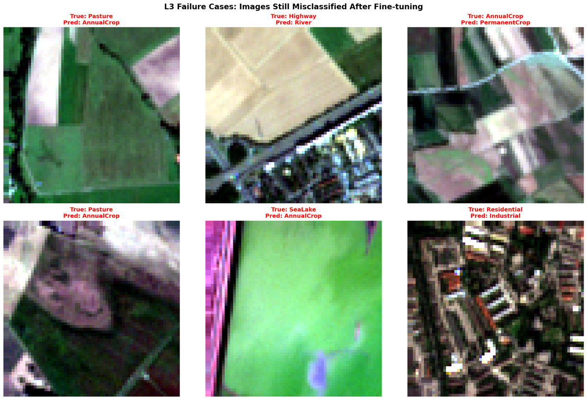 comparison L3 failures