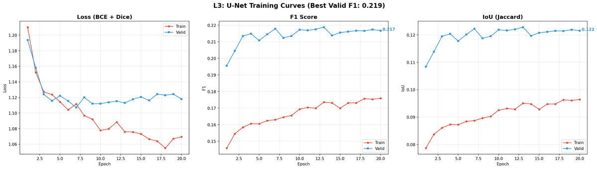 2-3 unet learning curves